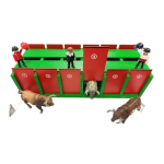 Caisses de transport pour 6 taureaux XL
