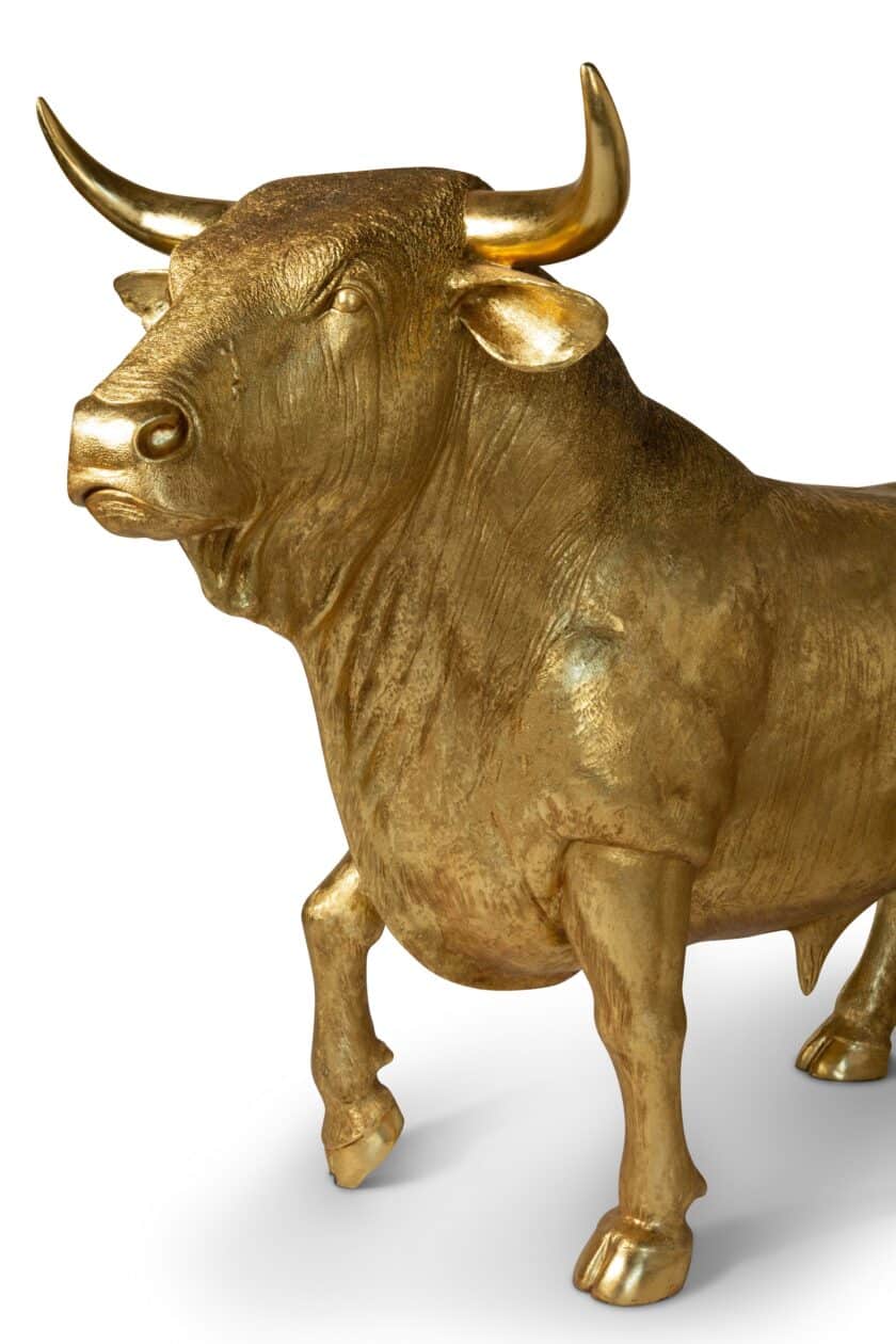 Brave Bull Sculpture Life-Size