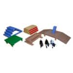 Conjunto de obstáculos para toros