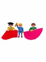 Pack banderillas, capote, muleta y montera para click