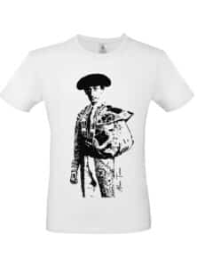 T-shirt Manolete blanc
