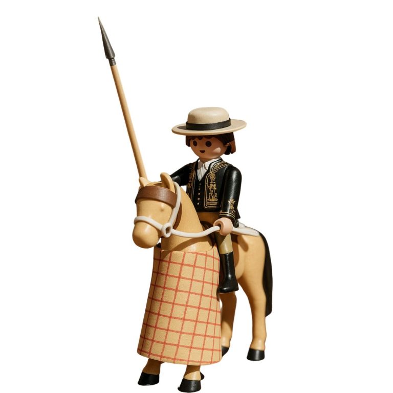 Click Playmbobil picador caballo