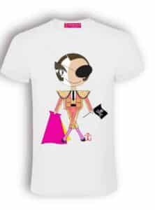 padilla pirate bullfighter t-shirt