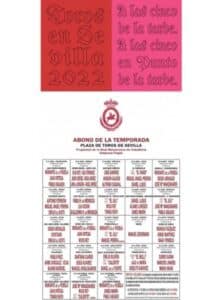 Seville bullfighting poster