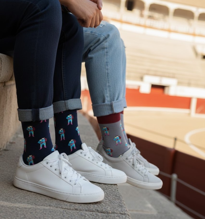 PASEILLO BIEN Chaussettes taurines Paseíllo – Image 1