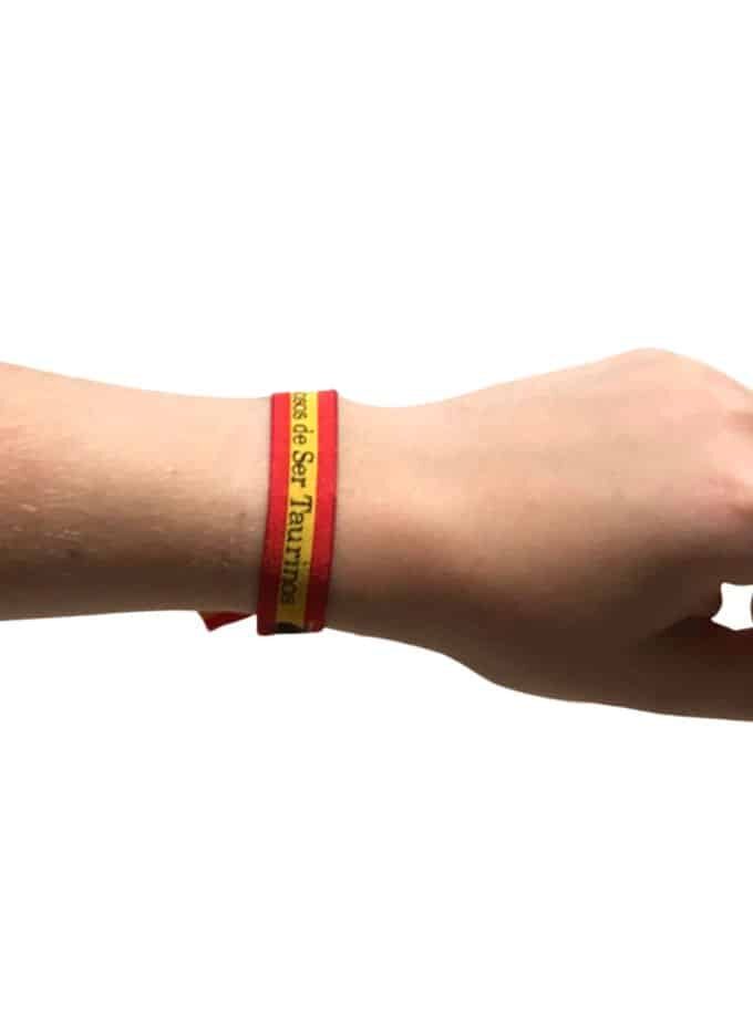 Pulsera tela Orgullo Taurino de Toreritos