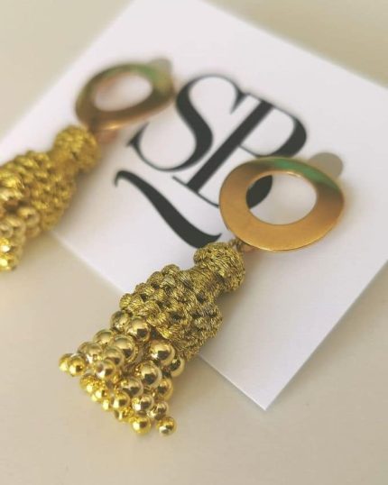 pendientes taurinos de oro
