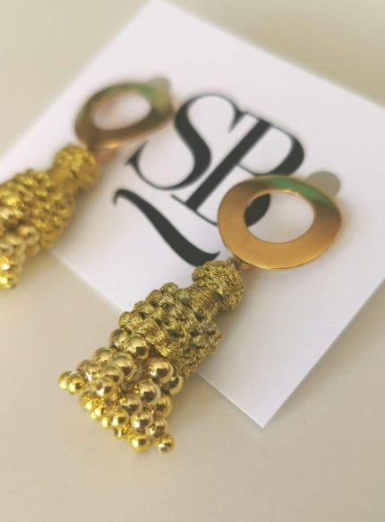 pendientes taurinos de oro