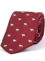 Corbata Toro Granate