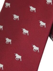 Corbata Toro Granate - Imagen 4
