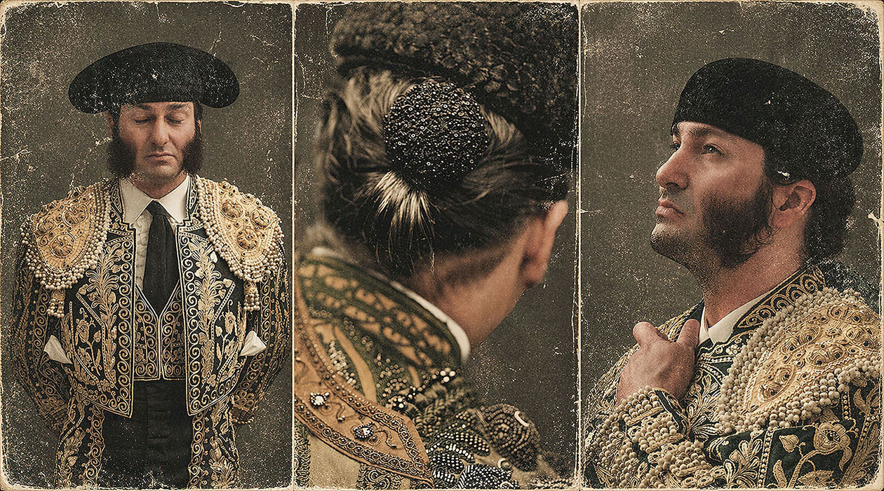 80x40 Fotografía taurina Morantismo Antiguo - Imagen 1