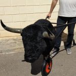 Chariot d'entraînement en fer XXL de 80 cm