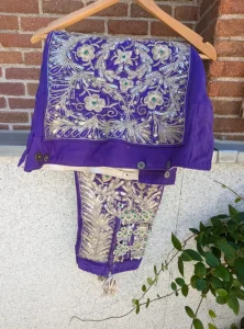 Traje de luces Morado y Plata - Imagen 5