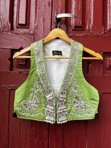 Traje de Luces Verde y Plata5