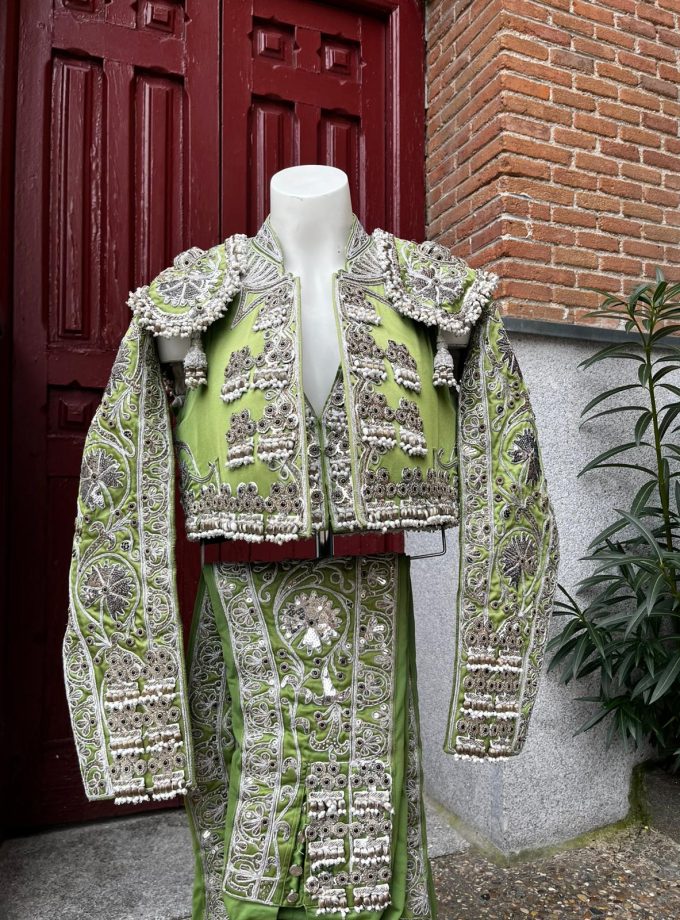 Green and Silver Matador Costume