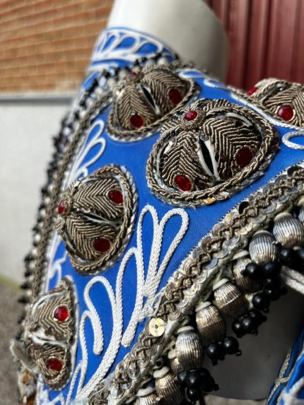 Traje de Luces Azul Añil y Plata13