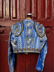 Traje de Luces Azul Añil y Plata6