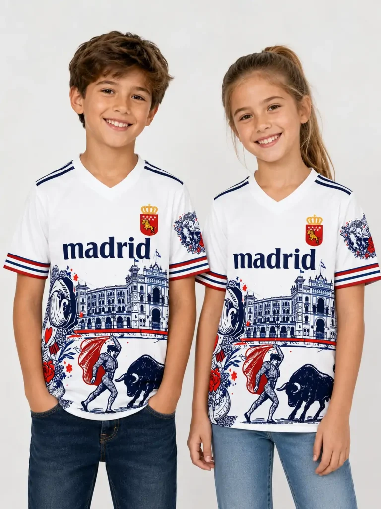 Camiseta Taurina Deportiva Madrid - Niños