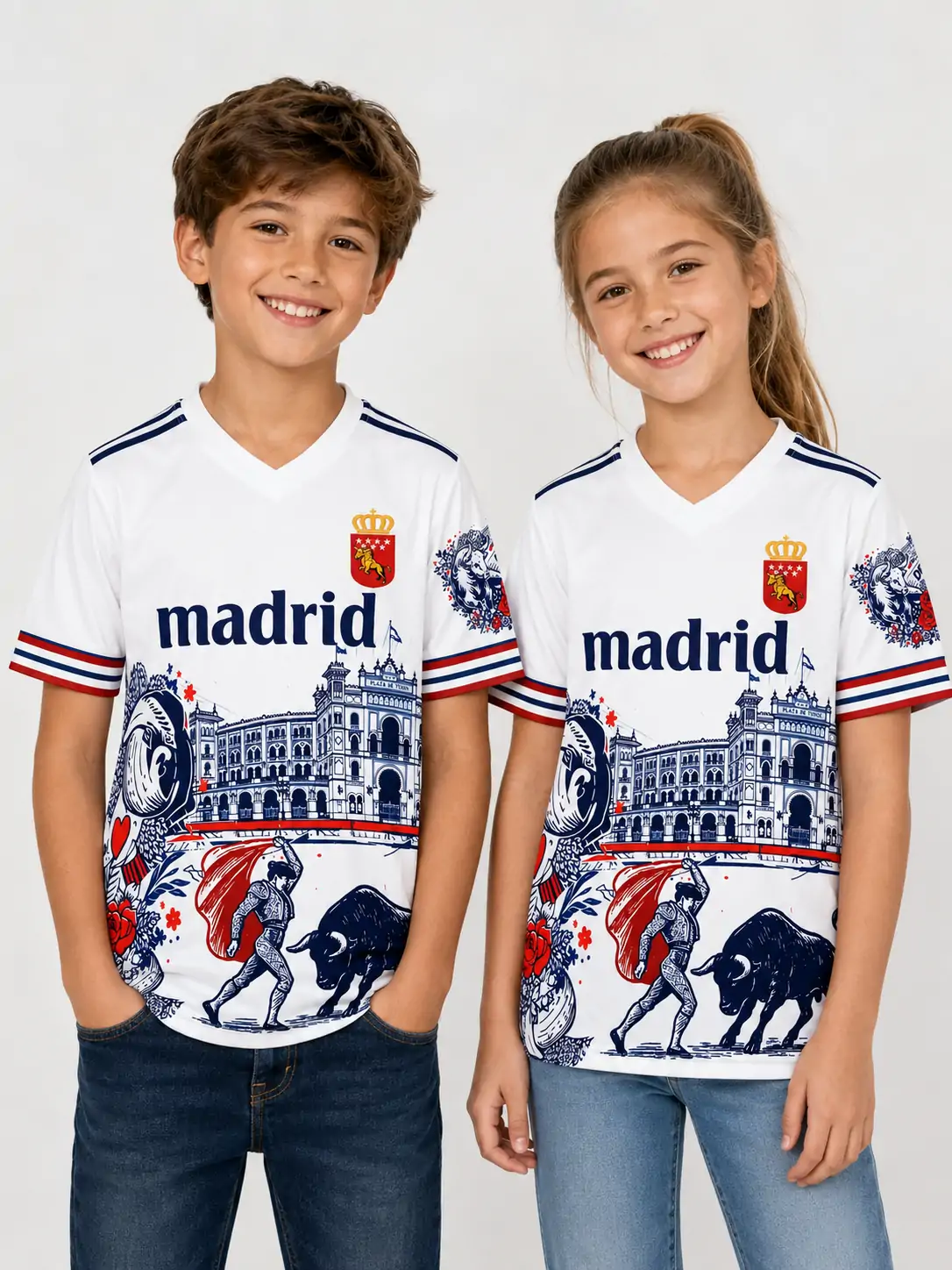 Camiseta Taurina Deportiva Madrid - Niños Camiseta Taurina Deportiva Madrid - Niños