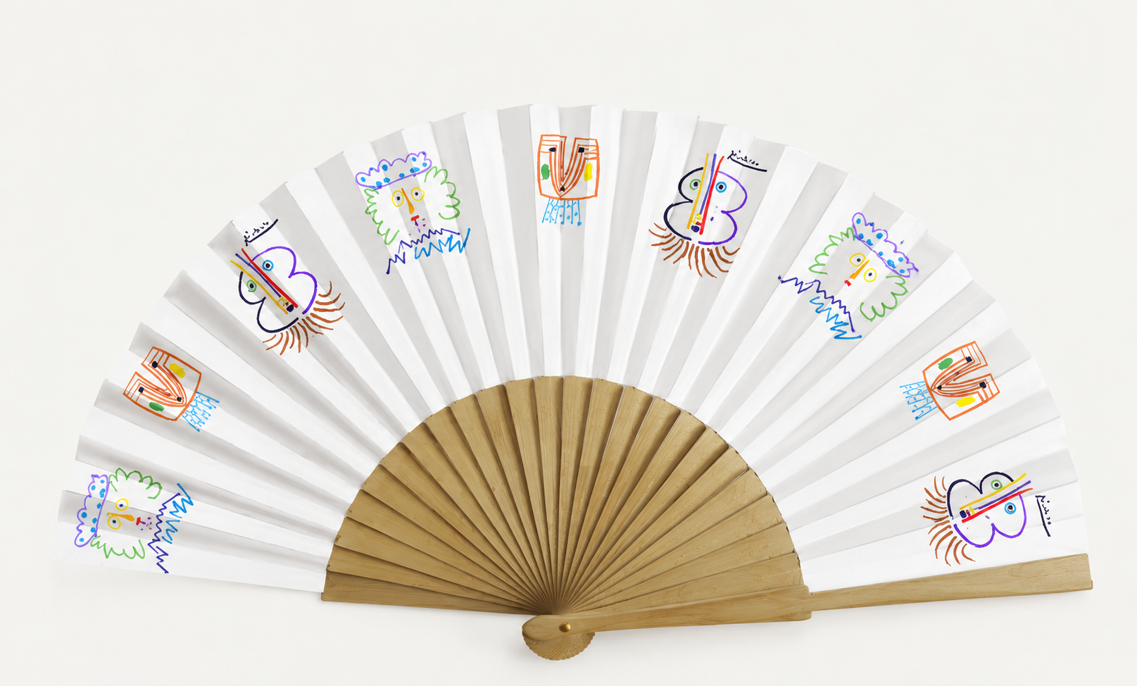Fan "The 3 Faces" Fan "The 3 Faces" - Image 1